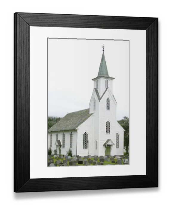 Framed Print : Stavanger Church Framed Print : Stavanger Church