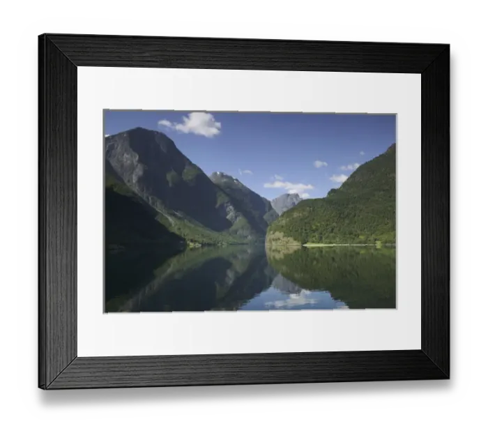 Framed Print : innermost part of the Sognefjord surrounded by high mountains, in the heart of Fjord Norway Framed Print : innermost part of the Sognefjord surrounded by high mountains, in the heart of Fjord Norway