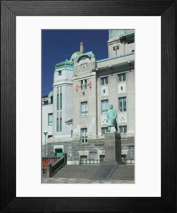 Framed Print : Bergen Theatre Framed Print : Bergen Theatre