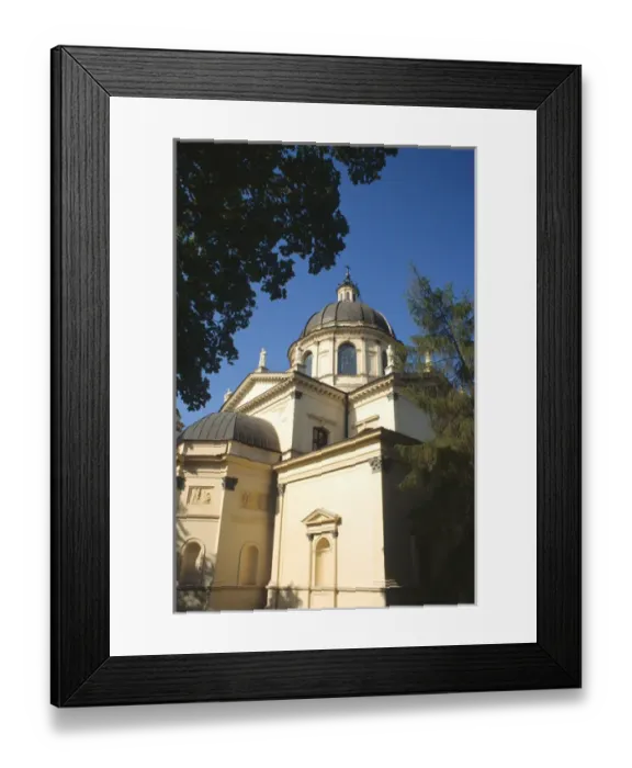 Framed Print : New Eastern Europe Wilanow Church Warsaw Poland Framed Print : New Eastern Europe Wilanow Church Warsaw Poland