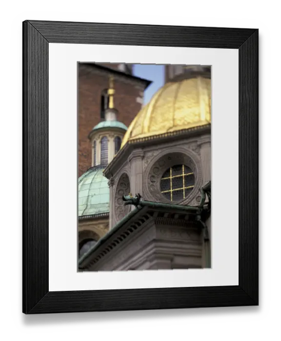 Framed Print : Europe, Poland, Krakow Wavel Hill; Domes of Wavel Cathedral Framed Print : Europe, Poland, Krakow Wavel Hill; Domes of Wavel Cathedral