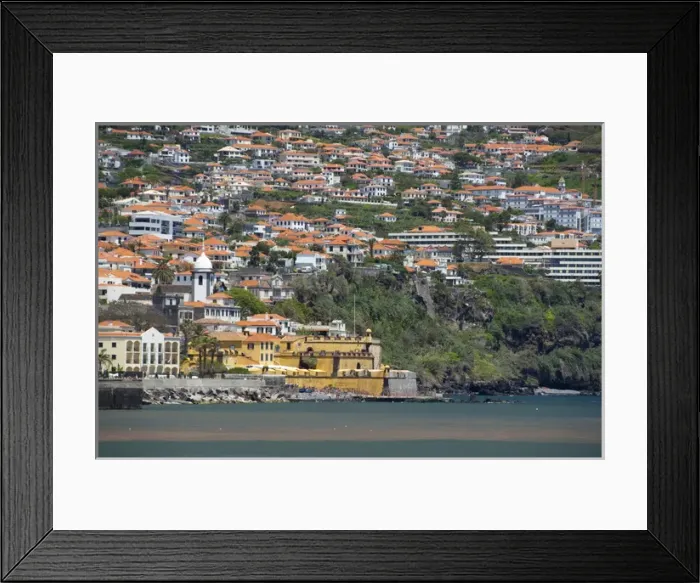 Framed Print : Portugal, Madeira Island, Funchal. Saint Tiago Fortress (aka Forte de Sao Tiago) Framed Print : Portugal, Madeira Island, Funchal. Saint Tiago Fortress (aka Forte de Sao Tiago)