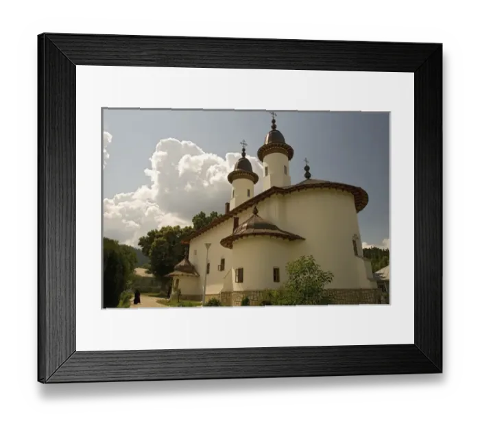 Framed Print : Romania Agapia, Agapia Monastery, Agapia comprises two monasteries: the upper monastery Framed Print : Romania Agapia, Agapia Monastery, Agapia comprises two monasteries: the upper monastery