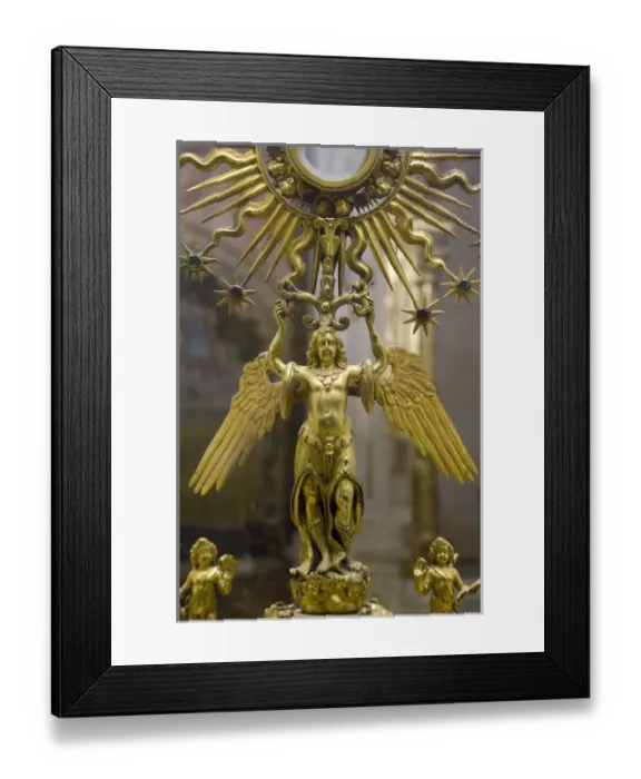 Framed Print : Spain, Castile-Leon region, Burgos. Burgos Cathedral (aka Catedral de Burgos) museum