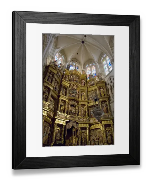 Framed Print : Spain, Castile-Leon region, Burgos. Gothic Burgos Cathedral (aka Catedral de Burgos) UNESCO Framed Print : Spain, Castile-Leon region, Burgos. Gothic Burgos Cathedral (aka Catedral de Burgos) UNESCO