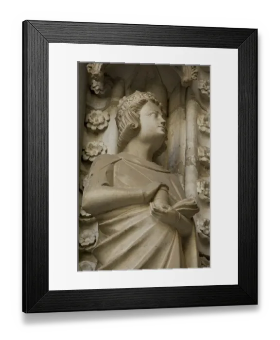 Framed Print : Spain, Castilla-La Mancha, Toledo. Toledo Cathedral, 13th-century Gothic. Church detail