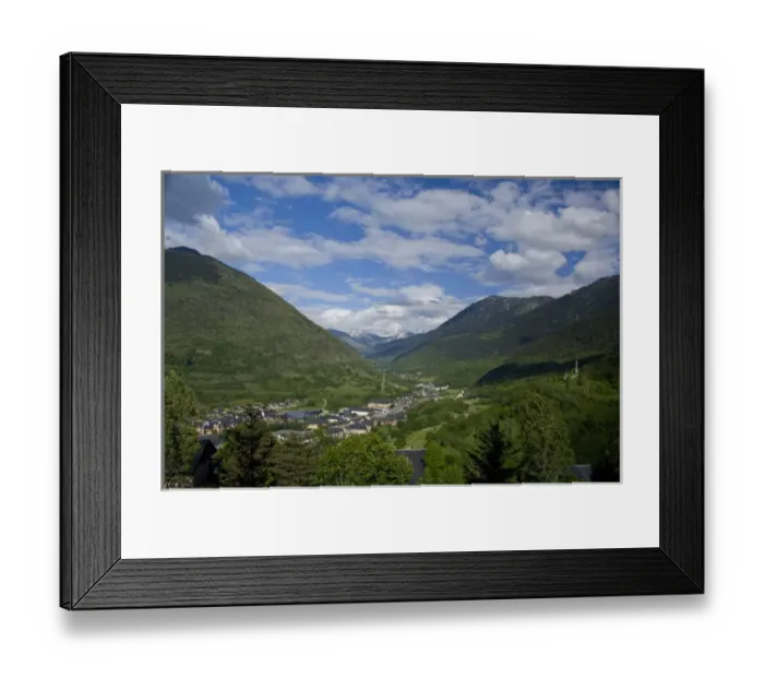 Framed Print : Spain, Catalonia, Aran Valley, Vielha. Ski resort area in the Pyrenees Framed Print : Spain, Catalonia, Aran Valley, Vielha. Ski resort area in the Pyrenees