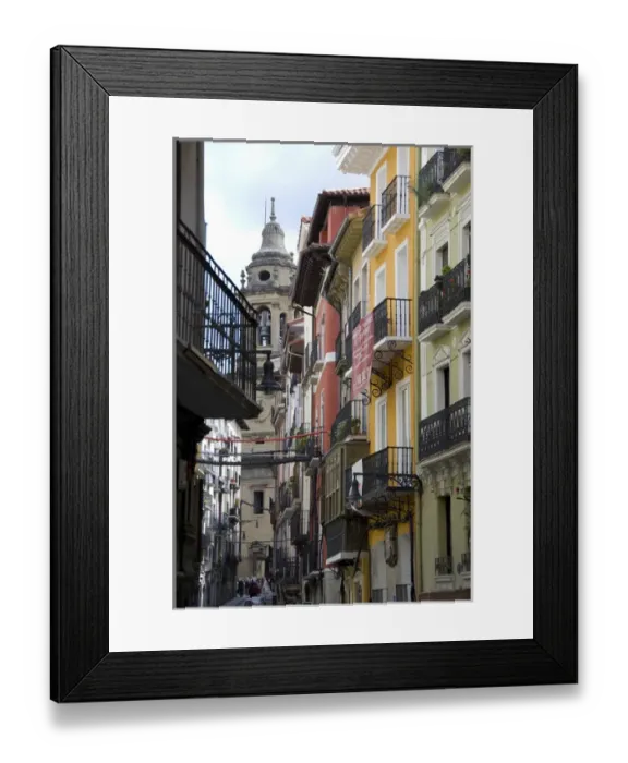 Framed Print : Spain, Pamplona (aka Iruna) Framed Print : Spain, Pamplona (aka Iruna)