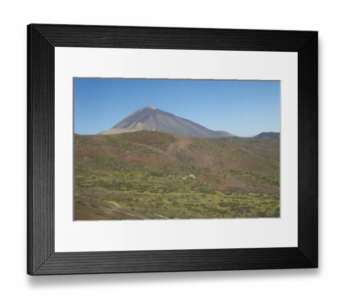 Framed Print : Spain, Canary Islands, Tenerife. Las Canadas National Park. Mt. Teide, 12, 300 ft Framed Print : Spain, Canary Islands, Tenerife. Las Canadas National Park. Mt. Teide, 12, 300 ft