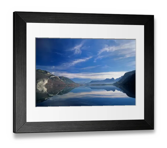Framed Print : St-Wolfgangsee, Alps, Salzkammergut, Austria