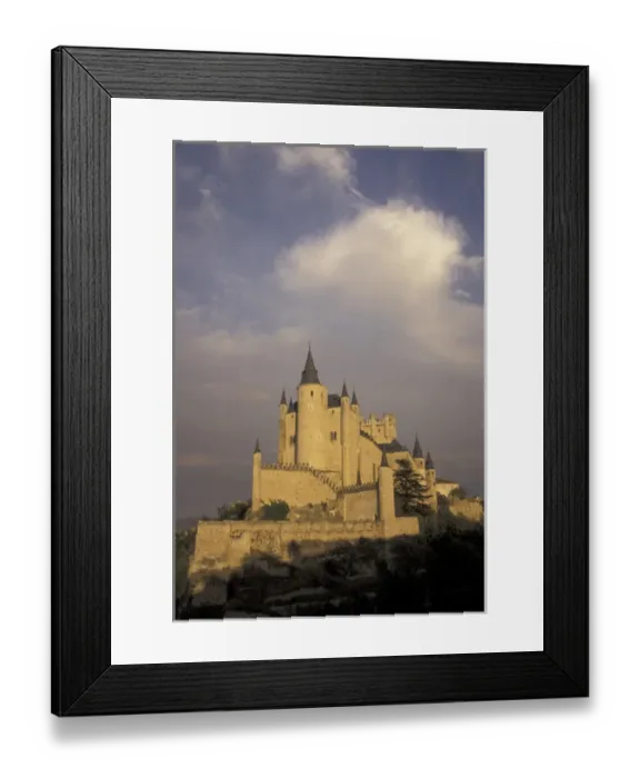 Framed Print : Europe, Spain, Segovia. Alcazar