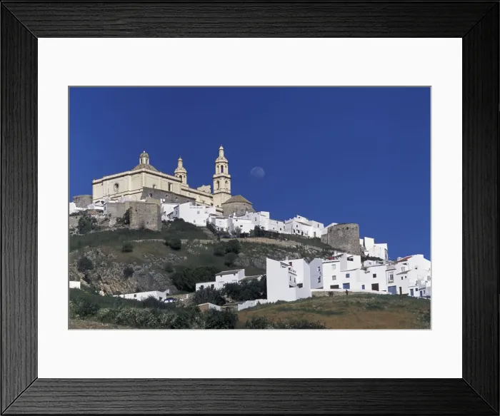 Framed Print : EU, Spain, Olvera, Andalucia
