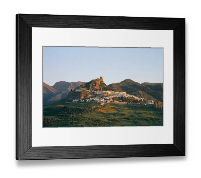Framed Print : Zahara; Andalusia; Spain Framed Print : Zahara; Andalusia; Spain