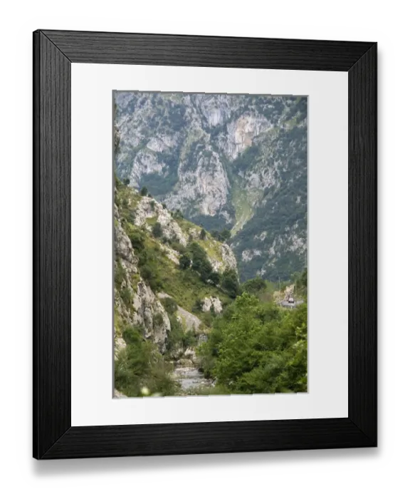 Framed Print : The Picos de Europa near Potes, Liebana, Cantabria, northwestern Spain Framed Print : The Picos de Europa near Potes, Liebana, Cantabria, northwestern Spain