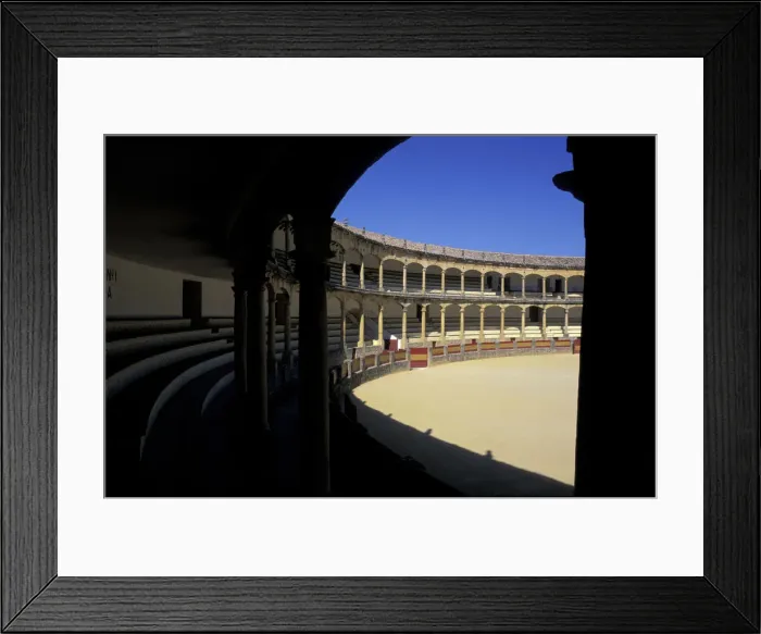 Framed Print : Europe, Spain, Ronda. Worlds oldest bullring Framed Print : Europe, Spain, Ronda. Worlds oldest bullring