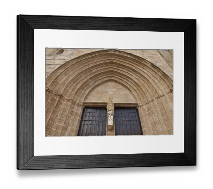 Framed Print : 05. Gothic Church of Santa Maria, Caceres, Extremadura, Spain Framed Print : 05. Gothic Church of Santa Maria, Caceres, Extremadura, Spain