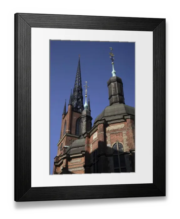 Framed Print : Riddarholmskyrkan (Riddarholmen Church) in Riddarholmen Island. Stockholm. Sweden Framed Print : Riddarholmskyrkan (Riddarholmen Church) in Riddarholmen Island. Stockholm. Sweden