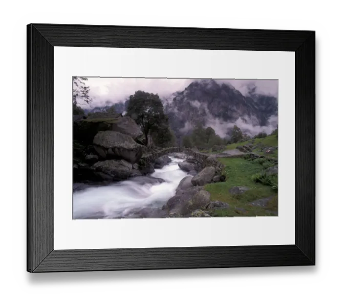 Framed Print : Europe, Switzerland, Val Verzasca, Rural Landscape Framed Print : Europe, Switzerland, Val Verzasca, Rural Landscape