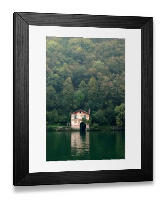 Framed Print : 05. Switzerland, Lugano, Lake Lugano, lakeside boathouse Framed Print : 05. Switzerland, Lugano, Lake Lugano, lakeside boathouse