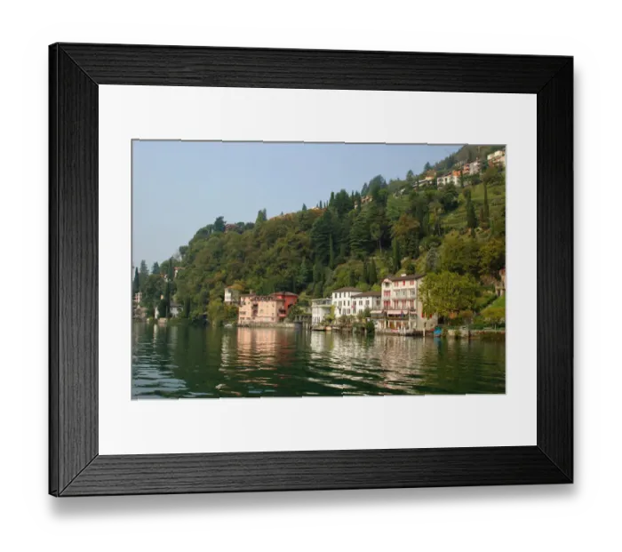 Framed Print : 05. Switzerland, Lugano, Lake Lugano, lakeside village Framed Print : 05. Switzerland, Lugano, Lake Lugano, lakeside village