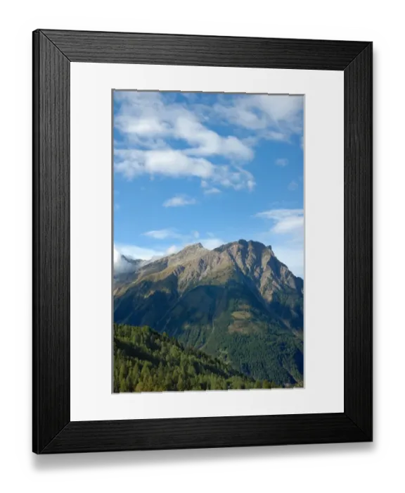 Framed Print : 05. Italy, Simplon Pass, mountains and valleys Framed Print : 05. Italy, Simplon Pass, mountains and valleys