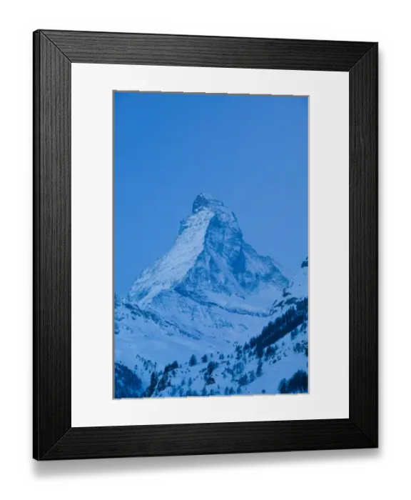 Framed Print : SWITZERLAND-Wallis / Valais-ZERMATT: The Matterhorn / Dawn Framed Print : SWITZERLAND-Wallis / Valais-ZERMATT: The Matterhorn / Dawn