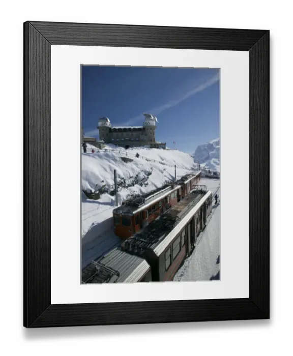 Framed Print : SWITZERLAND-Wallis / Valais-ZERMATT: Gornergrat Mountain (el. 3089 meters)-Gornergrat Framed Print : SWITZERLAND-Wallis / Valais-ZERMATT: Gornergrat Mountain (el. 3089 meters)-Gornergrat