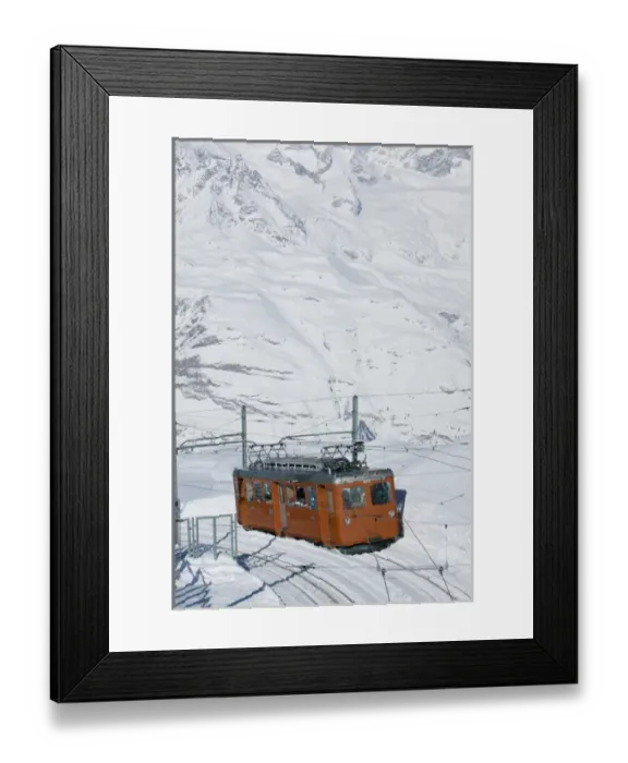 Framed Print : SWITZERLAND-Wallis / Valais-ZERMATT: Gornergrat Mountain (el. 3089 meters)-Gornergrat Framed Print : SWITZERLAND-Wallis / Valais-ZERMATT: Gornergrat Mountain (el. 3089 meters)-Gornergrat