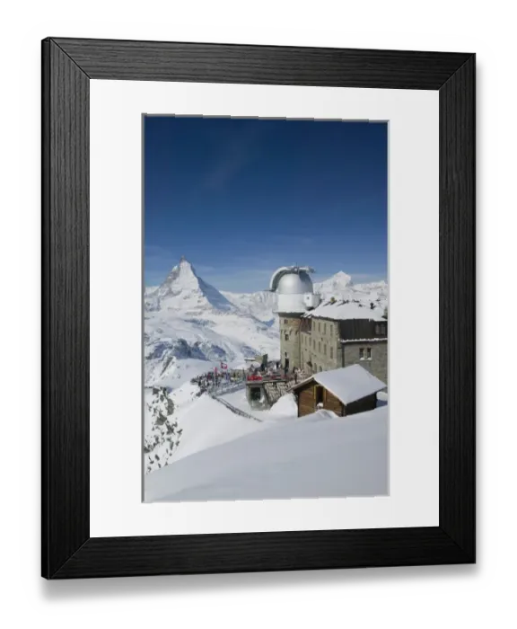 Framed Print : SWITZERLAND-Wallis / Valais-ZERMATT: Gornergrat Mountain (el. 3089 meters)-Gornergrat Framed Print : SWITZERLAND-Wallis / Valais-ZERMATT: Gornergrat Mountain (el. 3089 meters)-Gornergrat