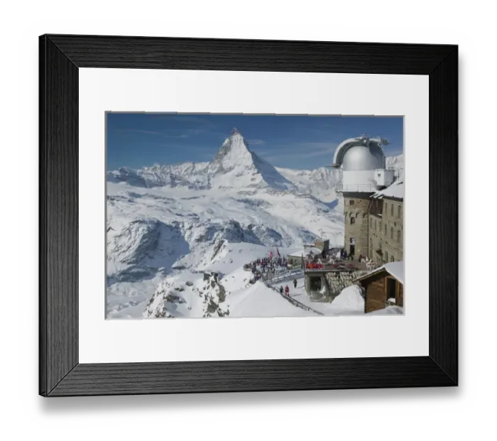 Framed Print : SWITZERLAND-Wallis / Valais-ZERMATT: Gornergrat Mountain (el. 3089 meters)-Gornergrat Framed Print : SWITZERLAND-Wallis / Valais-ZERMATT: Gornergrat Mountain (el. 3089 meters)-Gornergrat