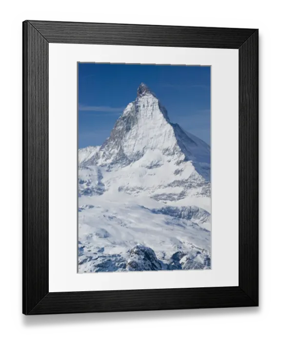 Framed Print : SWITZERLAND-Wallis / Valais-ZERMATT: Gornergrat Mountain (el. 3089 meters)-View of Framed Print : SWITZERLAND-Wallis / Valais-ZERMATT: Gornergrat Mountain (el. 3089 meters)-View of