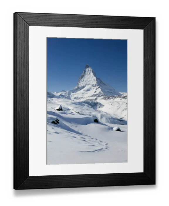 Framed Print : SWITZERLAND-Wallis / Valais-ZERMATT: Rotenboden (el. 2815 meters)-View of the Matterhorn Framed Print : SWITZERLAND-Wallis / Valais-ZERMATT: Rotenboden (el. 2815 meters)-View of the Matterhorn