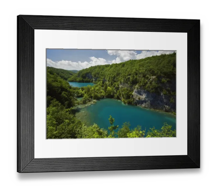 Framed Print : Milanovac Jezero (Lake) Plitvice National Park, Croatia