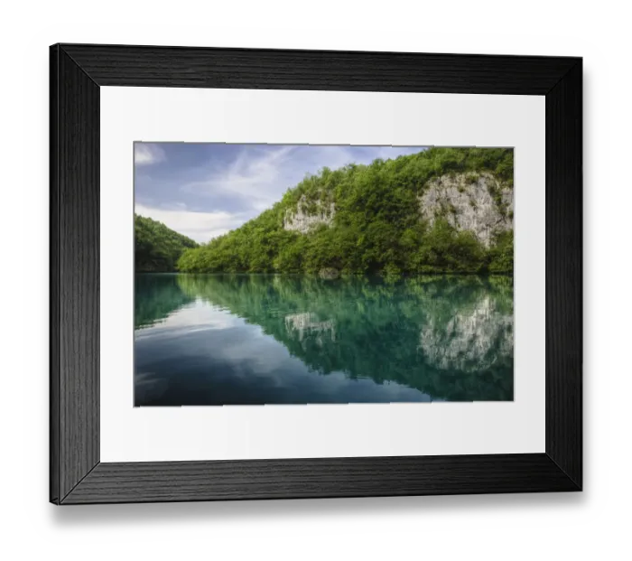 Framed Print : Milanovac Jezero (Lake) Plitvice National Park, Croatia