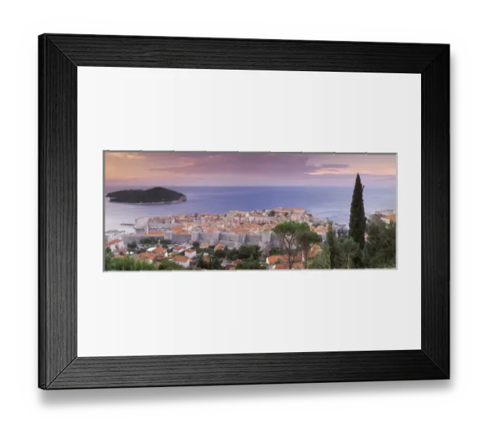 Framed Print : 05. Croatia Panoramic Framed Print : 05. Croatia Panoramic