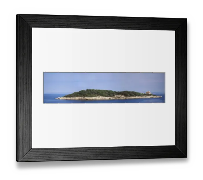 Framed Print : 05. Croatia Panoramic