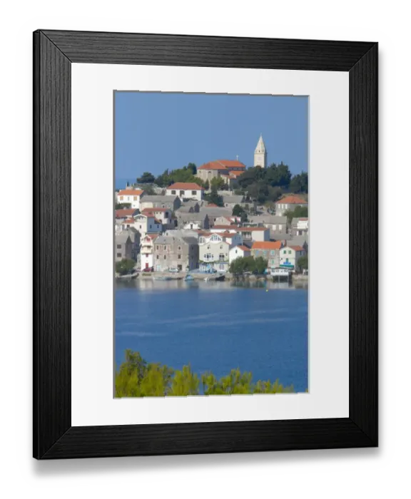 Framed Print : 05. Croatia, small island of Primosten Framed Print : 05. Croatia, small island of Primosten