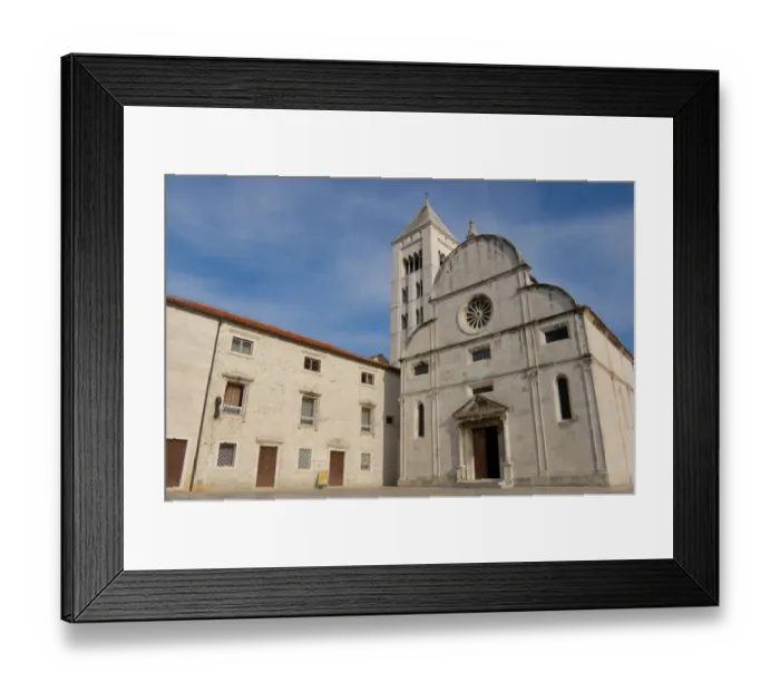 Framed Print : 05. Croatia, Zadar, St. Marys church Framed Print : 05. Croatia, Zadar, St. Marys church