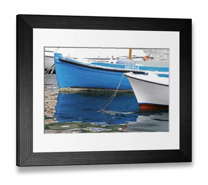 Framed Print : a blue and a white boat in the old Marina harbour Dubrovnik, old city. Dalmatian Coast Framed Print : a blue and a white boat in the old Marina harbour Dubrovnik, old city. Dalmatian Coast