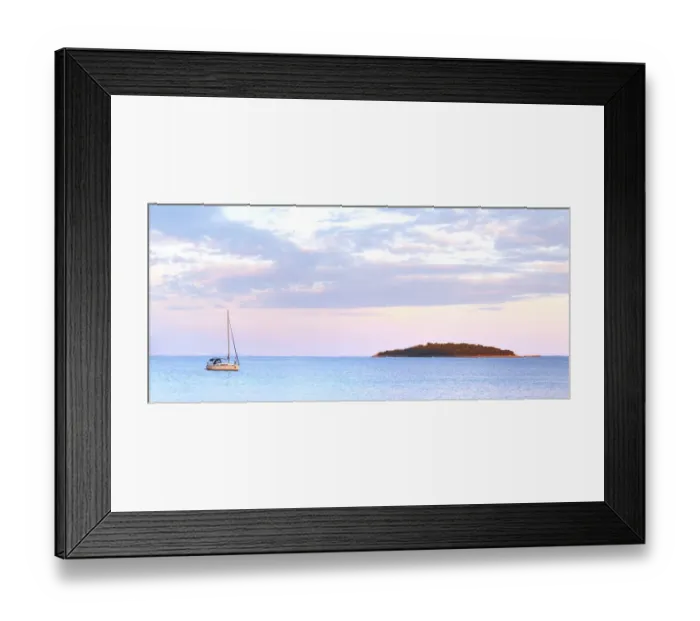 Framed Print : Korcula island at sunset. Prizba village. Korcula Island. Prizba, Riva Apartments, Danny Franulovic Framed Print : Korcula island at sunset. Prizba village. Korcula Island. Prizba, Riva Apartments, Danny Franulovic