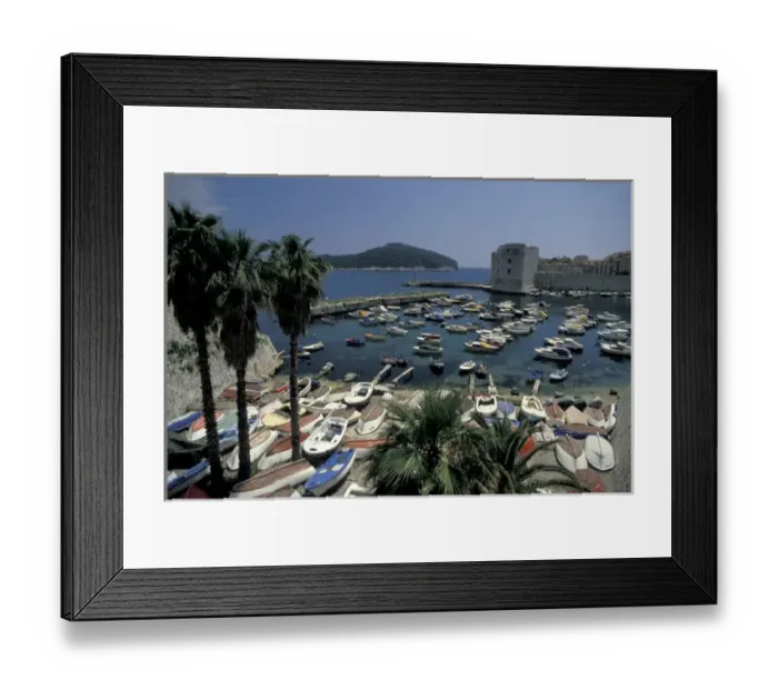 Framed Print : Yugoslavia, Dubrovnik