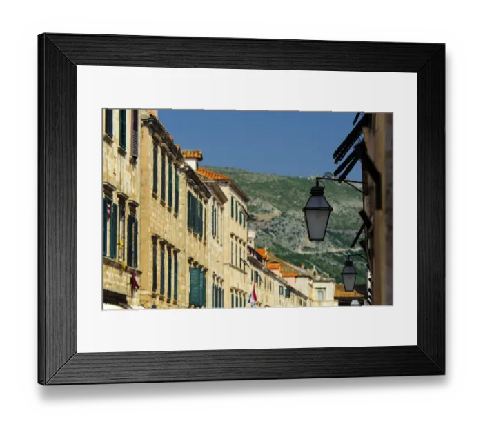 Framed Print : Europe, Croatia, Dubrovnik, Old Town in summer Framed Print : Europe, Croatia, Dubrovnik, Old Town in summer