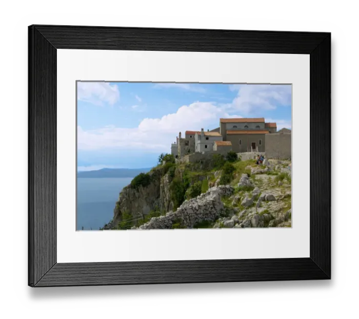 Framed Print : Lubenice, cres, croatia, eastern europe. balkan, europe Framed Print : Lubenice, cres, croatia, eastern europe. balkan, europe