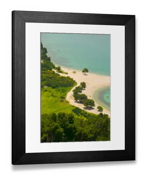 Framed Print : view of coast, dalmatia, croatia, eastern europe. balkan, europe Framed Print : view of coast, dalmatia, croatia, eastern europe. balkan, europe