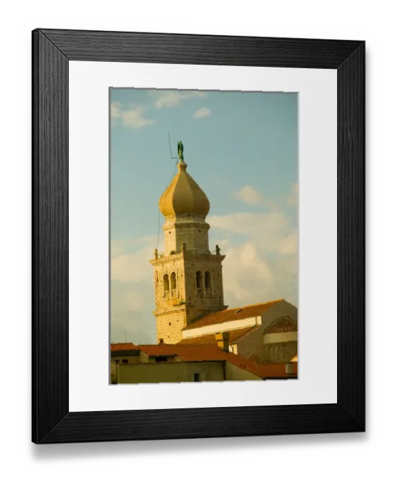 Framed Print : krk, croatia, eastern europe. balkan, europe Framed Print : krk, croatia, eastern europe. balkan, europe