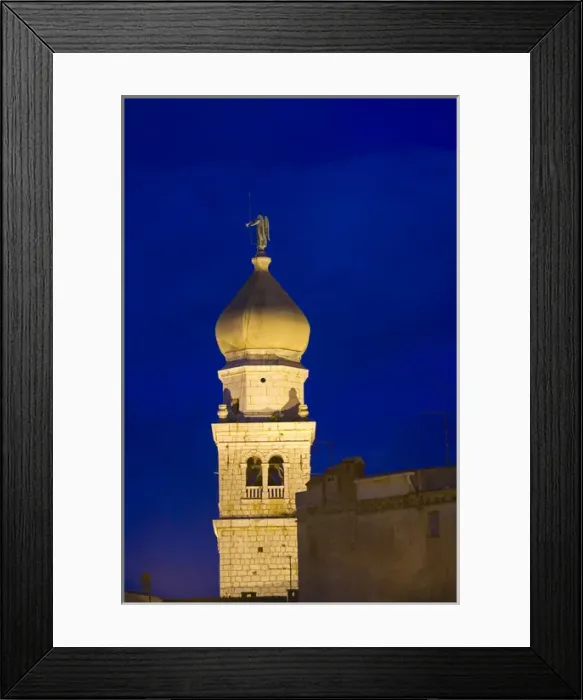 Framed Print : krk, croatia, eastern europe. balkan, europe Framed Print : krk, croatia, eastern europe. balkan, europe