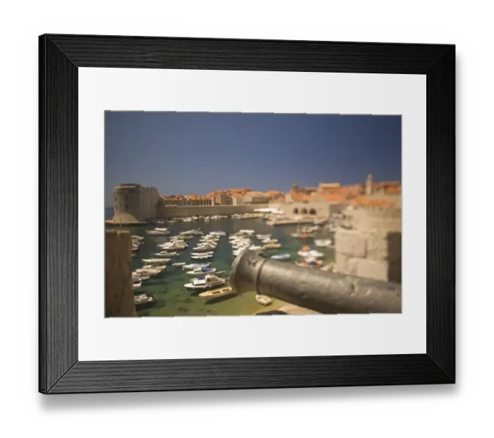 Framed Print : Walled City of Dubrovnik, Southeastern Tip of Croatia, Dalmation Coast, Adriatic Sea Framed Print : Walled City of Dubrovnik, Southeastern Tip of Croatia, Dalmation Coast, Adriatic Sea
