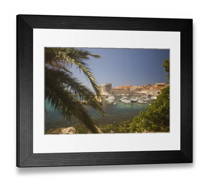 Framed Print : Walled City of Dubrovnik, Southeastern Tip of Croatia, Dalmation Coast, Adriatic Sea Framed Print : Walled City of Dubrovnik, Southeastern Tip of Croatia, Dalmation Coast, Adriatic Sea