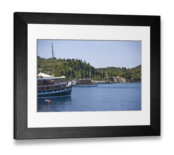 Framed Print : Views around Kolocep Island, Boat tour of Elaphite Islands from Dubrovnik, Southeastern Framed Print : Views around Kolocep Island, Boat tour of Elaphite Islands from Dubrovnik, Southeastern
