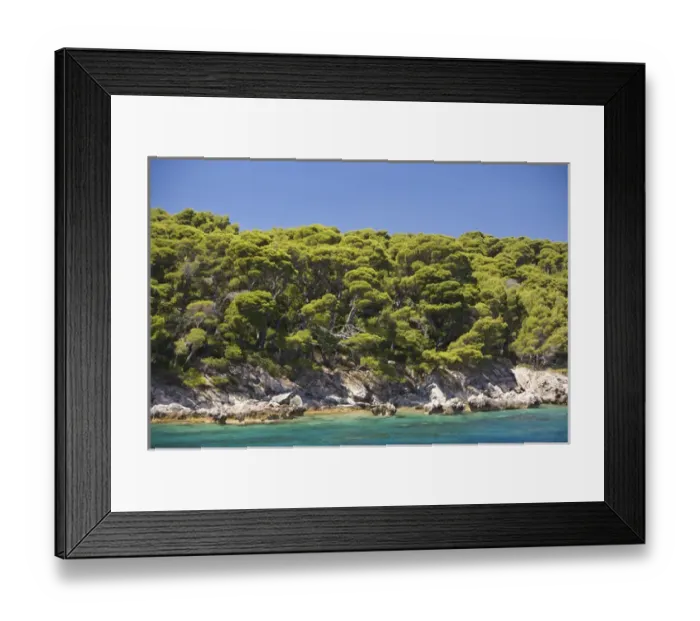 Framed Print : Views around Kolocep Island, Boat tour of Elaphite Islands from Dubrovnik, Southeastern Framed Print : Views around Kolocep Island, Boat tour of Elaphite Islands from Dubrovnik, Southeastern